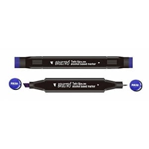 Brustro Twin Tip Alcohol Based Marker - Pansy