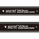 Brustro Twin Tip Alcohol Based Marker - Pansy