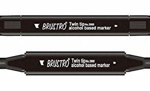 Brustro Twin Tip Alcohol Based Marker - Pansy
