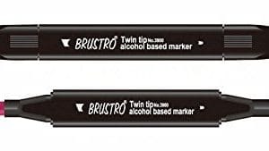 Brustro Twin Tip Alcohol Based Marker - Pastel Pink