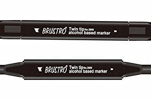 Brustro Twin Tip Alcohol Based Marker - Pastel Rose