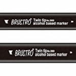 Brustro Twin Tip Alcohol Based Marker - Pastel Violet