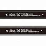 Brustro Twin Tip Alcohol Based Marker - Petits Pois