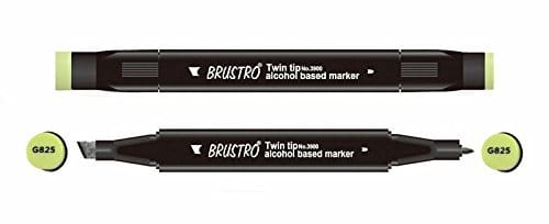Brustro Twin Tip Alcohol Based Marker - Petits Pois brustro petits pois Brustro Twin Tip Alcohol Based Marker - Petits Pois
