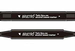 Brustro Twin Tip Alcohol Based Marker - Petits Pois