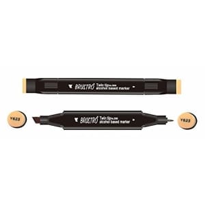 Brustro Twin Tip Alcohol Based Marker - Potato Brown