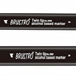 Brustro Twin Tip Alcohol Based Marker - Potato Brown
