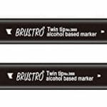 Brustro Twin Tip Alcohol Based Marker - Salmon
