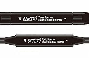 Brustro Twin Tip Alcohol Based Marker - Shrimp
