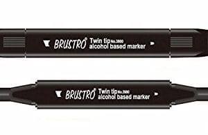 Brustro Twin Tip Alcohol Based Marker - Shrimp