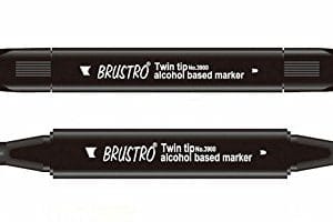 Brustro Twin Tip Alcohol Based Marker - Sky Blue