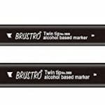 Brustro Twin Tip Alcohol Based Marker -  Teal