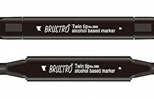 Brustro Twin Tip Alcohol Based Marker - Terra Cotta