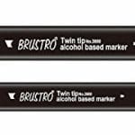 Brustro Twin Tip Alcohol Based Marker - Turquoise Green Light