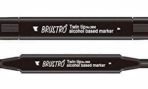 Brustro Twin Tip Alcohol Based Marker - Turquoise Green Light