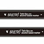 Brustro Twin Tip Alcohol Based Marker - Warm Grey 7