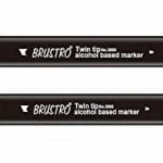 Brustro Twin Tip Alcohol Based Marker - Willow