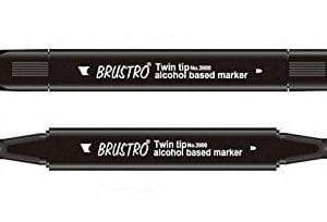 Brustro Twin Tip Alcohol Based Marker - Willow