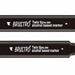 Brustro Twin Tip Alcohol Based Marker - Yellow Green