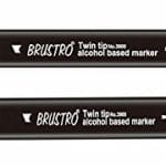 Brustro Twin Tip Alcohol Based Marker -  Zinnober