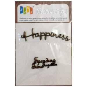 Wooden Die Cuts - Design 43