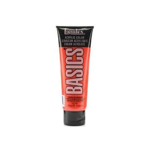 Liquitex Basics Acrylic Paint - Cadmium Red Medium Hue (118ml) cadmium red medium hue Liquitex Basics Acrylic Paint - Cadmium Red Medium Hue (118ml)
