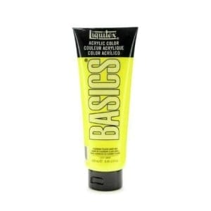 Liquitex Basics Acrylic Paint - Cadmium Yellow Light Hue (118ml)