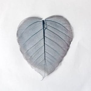 Mulberry Paper Leaves (Extra Large) - Blue (Pack of 5 leaves)