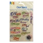 Wedding Bliss Clear Stamp (Large)