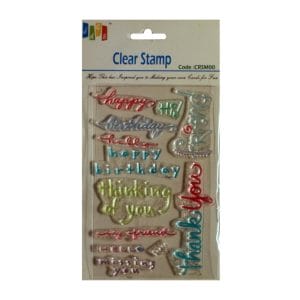 Everyday Sentiments Clear Stamp (Small)
