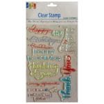 Everyday Sentiments Clear Stamp (Large)