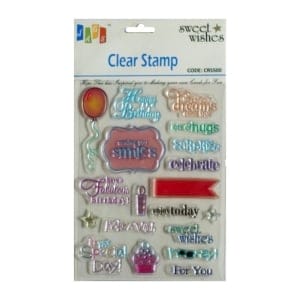 Sweet Wishes Clear Stamp (Large)