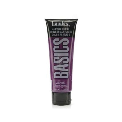 Liquitex Basics Acrylic Paint - Deep Violet (118ML) deep violet Liquitex Basics Acrylic Paint - Deep Violet (118ML)