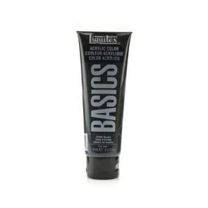 Liquitex Basics Acrylic Paint - Ivory Black (118ML)
