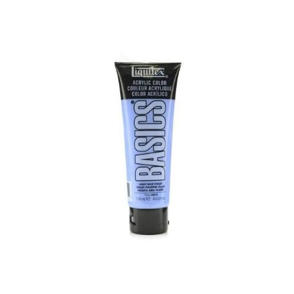 Liquitex Basics Acrylic Paint - Light Blue Violet (118ML)