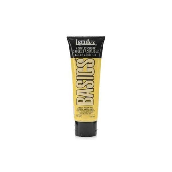 Liquitex Basics Acrylic Paint - Naples Yellow Hue (118ML)