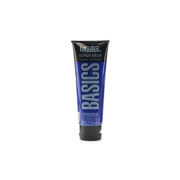 Liquitex Basics Acrylic Paint - Phthalo Blue (118ML)