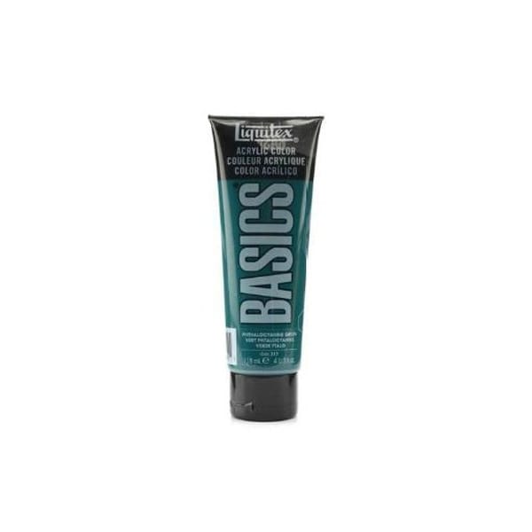 Liquitex Basics Acrylic Paint - Phthalo Green (118ML)