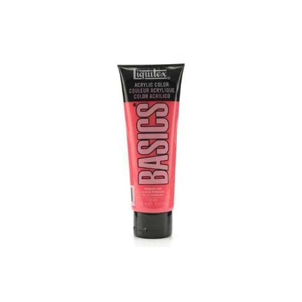 Liquitex Basics Acrylic Paint - Primary Red (118ML)
