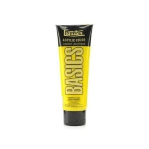 Liquitex Basics Acrylic Paint - Primary Yellow (118ML)
