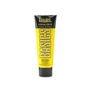 Liquitex Basics Acrylic Paint - Primary Yellow (118ML)