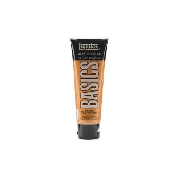 Liquitex Basics Acrylic Paint - Raw Sienna (118ML)