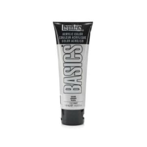 Liquitex Basics Acrylic Paint - Silver (118ML)