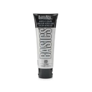 Liquitex Basics Acrylic Paint - Silver (118ML)