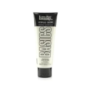 Liquitex Basics Acrylic Paint - Titanium White (118ML)