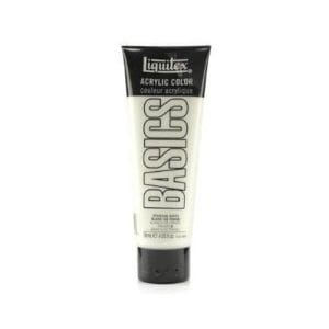 Liquitex Basics Acrylic Paint - Titanium White (118ML)