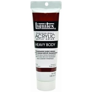 Liquitex Heavy Body Acrylic Transparent Burnt Sienna 138 ML
