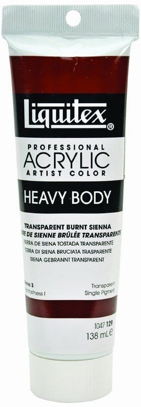 Liquitex Heavy Body Acrylic Transparent Burnt Sienna 138 ML