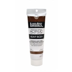Liquitex Heavy Body Acrylic Transparent Burnt Umber 138 ML