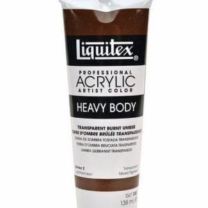 Liquitex Heavy Body Acrylic Transparent Burnt Umber 138 ML